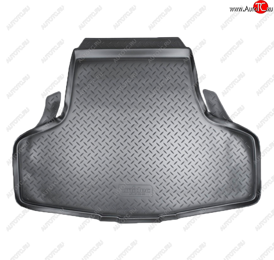 1 899 р. Коврик в багажник Norplast Unidec INFINITI G35 V36 седан (2006-2015) (Цвет: черный)  с доставкой в г. Кемерово