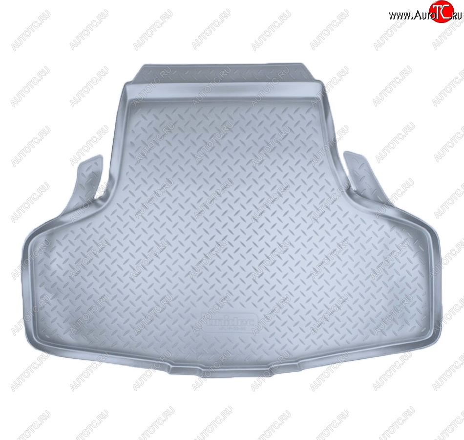 2 369 р. Коврик багажника Norplast Unidec  INFINITI G35  V36 - G37  V36 (Цвет: серый)  с доставкой в г. Кемерово
