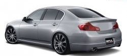 25 249 р. Накладка на задний бампер Impul INFINITI G35 V36 седан (2006-2015) (Неокрашенная)  с доставкой в г. Кемерово. Увеличить фотографию 2