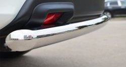 14 999 р. Одинарная защита заднего бампера из трубы диаметром 63 мм SLITKOFF  INFINITI JX35 (2012-2014)  с доставкой в г. Кемерово. Увеличить фотографию 3