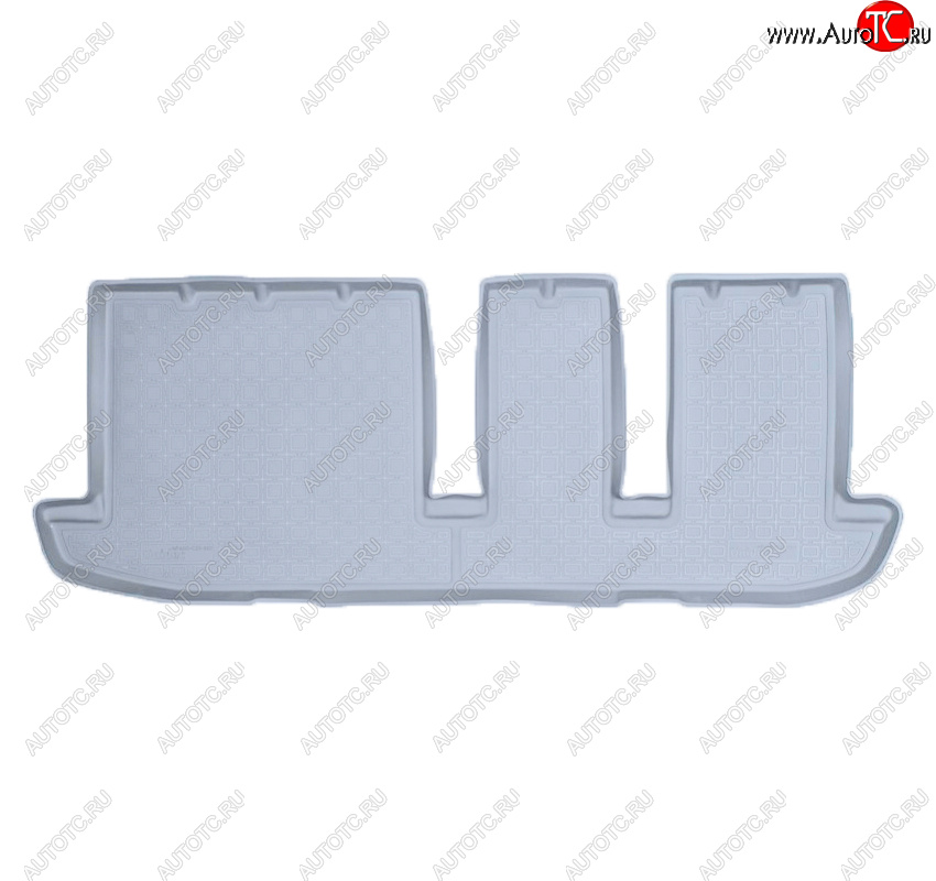 1 339 р. Коврики салона Norplast Unidec (3-ий ряд)  INFINITI JX35 - QX60  L50 (Цвет: серый)  с доставкой в г. Кемерово