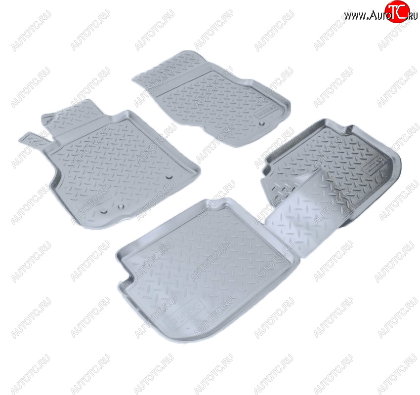 3 459 р. Коврики салона Norplast Unidec  INFINITI M (2005-2010) Y50 седан (Цвет: серый)  с доставкой в г. Кемерово
