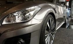 52 749 р. Передний бампер Impul INFINITI M (2010-2014) (Без карбоновых вставок, Неокрашенный)  с доставкой в г. Кемерово. Увеличить фотографию 2