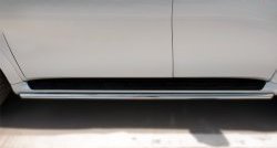 16 549 р. Защита порогов из круглой трубы диаметром 42 мм SLITKOFF INFINITI QX80 Z62 1-ый рестайлинг (2014-2018)  с доставкой в г. Кемерово. Увеличить фотографию 2