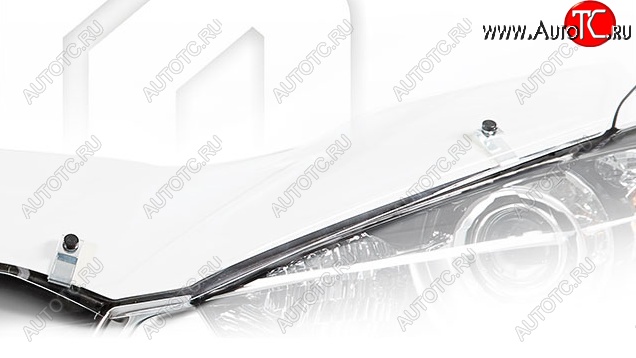 2 899 р. Дефлектор капота CA-Plastiс exclusive INFINITI QX56 JA60 дорестайлинг (2004-2007) (Classic прозрачный, Без надписи) с доставкой в г. Кемерово Увеличить фотографию 1 2 899 р. Дефлектор капота CA-Plastiс exclusive INFINITI QX56 JA60 дорестайлинг (2004-2007) (Classic прозрачный, Без надписи) с доставкой в г. Кемерово
