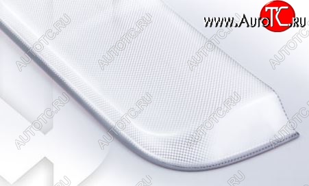 2 479 р. Универсальный дефлектор люка CA-Plastiс (1100 мм) Hyundai Sonata DN8 (2019-2022) (Шелкография белая)  с доставкой в г. Кемерово