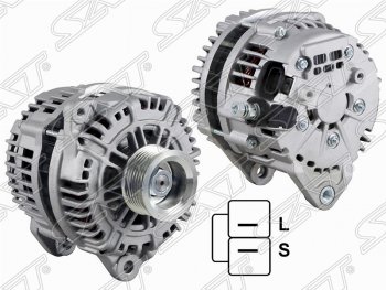 Генератор (130A/ 12V) SAT Nissan Armada TA60 дорестайлинг (2003-2007)