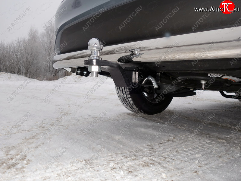 17 749 р. Фаркоп (тягово-сцепное устройство) TCC  INFINITI QX60  L50 (2016-2021) рестайлинг (оцинкованный, шар E нержавейка)  с доставкой в г. Кемерово