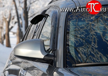 4 499 р. Дефлекторы окон (ветровики) Novline 4 шт INFINITI FX35 S50 рестайлинг (2006-2008)  с доставкой в г. Кемерово