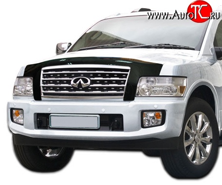 5 079 р. Дефлектор капота NovLine INFINITI QX56 Z62 (2010-2013)  с доставкой в г. Кемерово