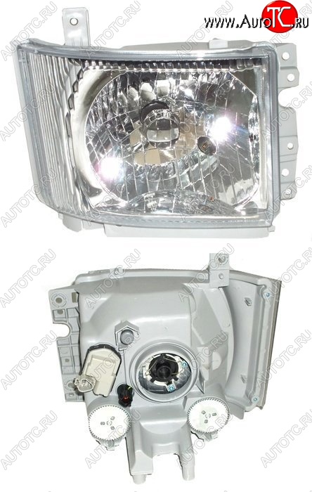 3 699 р. Правая фара SAT Isuzu Elf (NPR75)  дорестайлинг (2006-2014)  с доставкой в г. Кемерово