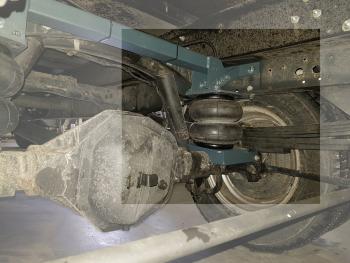 29 999 р. Комплект вспомогательной пневмоподвески на заднюю ось Aride (усиленная, 35C/45C/50C) Iveco Daily (2006-2011)  с доставкой в г. Кемерово. Увеличить фотографию 3
