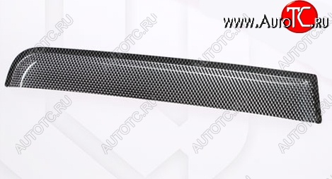 2 399 р. Дефлектора окон CA-Plastic  Iveco Daily (2014-2019) фургон (Шелкография карбон-серебро)  с доставкой в г. Кемерово