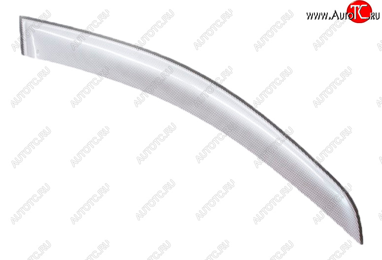 2 599 р. Дефлектора окон CA-Plastic  JAC N75 (2014-2019) (Шелкография серебро)  с доставкой в г. Кемерово