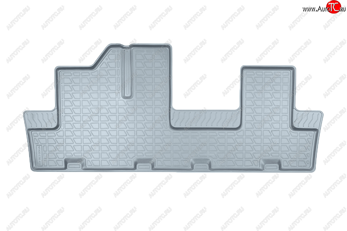 1 089 р. Коврики салона Norplast Unidec (3 ряд)  JAC S7 (2020-2025) рестайлинг (серый)  с доставкой в г. Кемерово