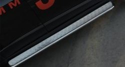 24 649 р. Подножки для ног (Trailhawk нержавейка d42 мм) SLITKOFF  Jeep Cherokee  KL (2014-2017) дорестайлинг  с доставкой в г. Кемерово. Увеличить фотографию 3