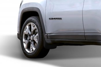 4 799 р. Брызговики Frosch Jeep Compass MK рестайлинг (2011-2015) (Передние)  с доставкой в г. Кемерово. Увеличить фотографию 2
