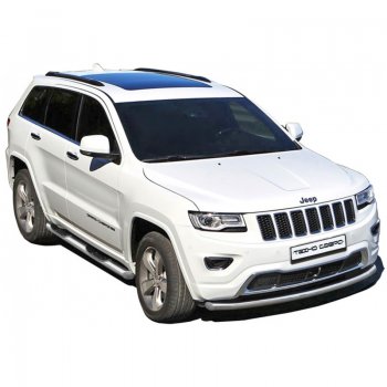 Защита переднего бампера ТехноСфера (Техно Сфера) (нержавейка, d63.5 mm) Jeep Grand Cherokee  ZJ (1993-1998)