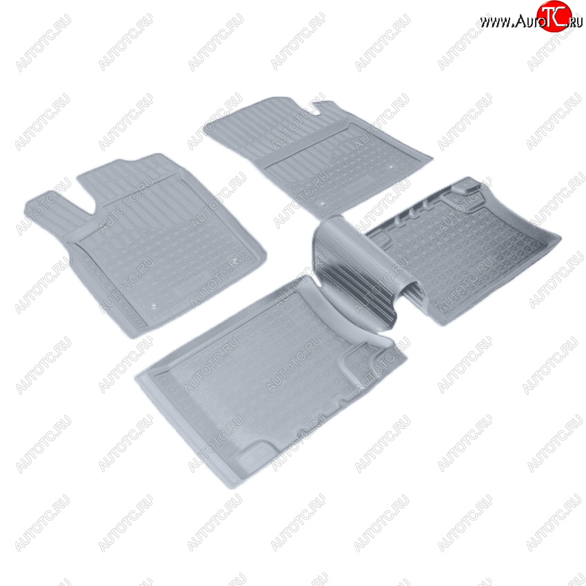 3 789 р. Коврики салона Norplast Unidec  Jeep Grand Cherokee  WK2 (2010-2022) дорестайлинг, 1-ый рестайлинг, 2-ой рестайлинг (Цвет: серый)  с доставкой в г. Кемерово
