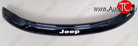 999 р. Дефлектор капота Russtal Jeep Grand Cherokee WK2 дорестайлинг (2010-2013)  с доставкой в г. Кемерово