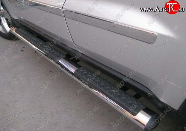 9 999 р. Пороги Original Design Chrome Jeep Grand Cherokee WK2 дорестайлинг (2010-2013)  с доставкой в г. Кемерово