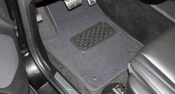 2 699 р. Коврики в салон Element 4 шт. (текстиль)  Jeep Grand Cherokee  WK2 (2010-2013) дорестайлинг  с доставкой в г. Кемерово. Увеличить фотографию 4