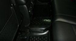 3 199 р. Коврики в салон Element 4 шт. (полиуретан)  Jeep Grand Cherokee  WK2 (2010-2013) дорестайлинг  с доставкой в г. Кемерово. Увеличить фотографию 3