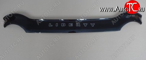 999 р. Дефлектор капота Russtal Jeep Liberty KJ дорестайлинг (2001-2004)  с доставкой в г. Кемерово