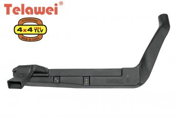 9 399 р. Шноркель Telawei (3.6L c 2012, 2.8 CRD до 2011)  Jeep Wrangler  JK (2006-2010) 3 дв. дорестайлинг  с доставкой в г. Кемерово. Увеличить фотографию 3