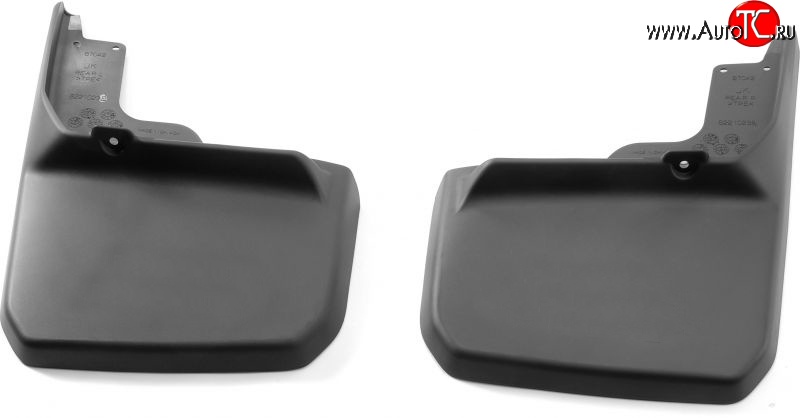 2 379 р. Передние брызговики NovLine 2 шт. Jeep Wrangler JK 3 дв. дорестайлинг (2006-2010)  с доставкой в г. Кемерово