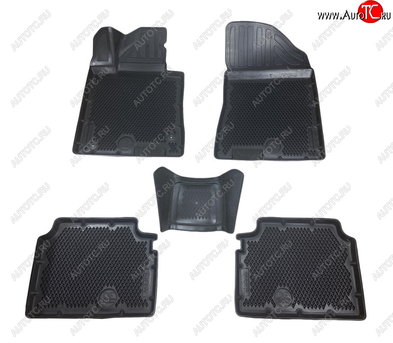 4 599 р. Коврики салона DELFORM ❞EVA 3D Premium❝ (термоэластопласт/ТЭП) KIA K5 DL (2019-2022)  с доставкой в г. Кемерово