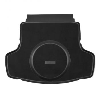 Комбинированый коврик багажника Unidec KIA K5  DL (2019-2022) (Чёрный)