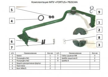 12 999 р. Замок рулевого вала FORTUS (бесштыревой) AT+  KIA Seltos (2019-2025)  с доставкой в г. Кемерово. Увеличить фотографию 3