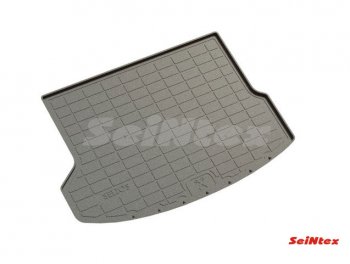 Коврик в багажник SeiNtex (полимерный) KIA Seltos (2019-2025) (Без сабвуфера)