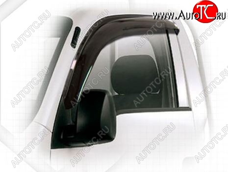 1 999 р. Дефлектора окон CA-Plastiс KIA Bongo 4 PU дорестайлинг (2004-2012) (Classic прозрачный, Без хром молдингов)  с доставкой в г. Кемерово