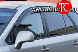 999 р. Комплект дефлекторов окон (ветровиков) 4 шт. Russtal KIA Carens UN (2006-2013)  с доставкой в г. Кемерово