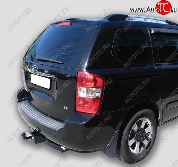 9 249 р. Фаркоп (VQ) Лидер Плюс KIA Carnival VQ минивэн рестайлинг (2010-2014) (Шар FC)  с доставкой в г. Кемерово