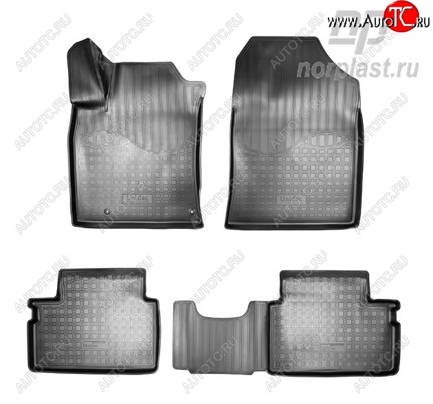 2 499 р. Коврики салонные (CD, SB - Shoting Break) Noplast  KIA Ceed  3 CD (2018-2025) хэтчбэк  с доставкой в г. Кемерово