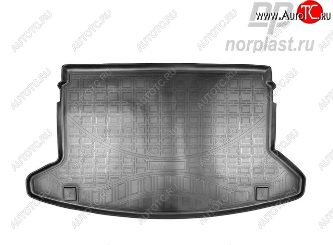 1 799 р. Коврик в багажник Norplast Unidec KIA Ceed 3 CD хэтчбэк (2018-2025) (Чёрный)  с доставкой в г. Кемерово