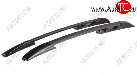 7 849 р. Рейлинги АПС  KIA Ceed  3 CD (2018-2025) хэтчбэк (Черные, без поперечин)  с доставкой в г. Кемерово
