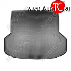 1 999 р. Коврик в багажник Norplast Unidec (1,6)  KIA Ceed  3 CD (2018-2025) универсал (Цвет: черный)  с доставкой в г. Кемерово