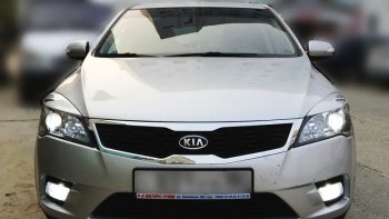 Реснички на фары KURAJ KIA Ceed  1 ED (2006-2012) дорестайлинг универсал, дорестайлинг, хэтчбэк 5 дв., рестайлинг универсал, рестайлинг, хэтчбэк 5 дв.