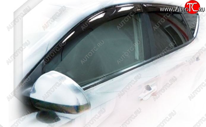 1 999 р. Дефлектора окон CA-Plastic KIA Ceed 1 ED дорестайлинг, хэтчбэк 5 дв. (2006-2010) (Classic полупрозрачный)  с доставкой в г. Кемерово