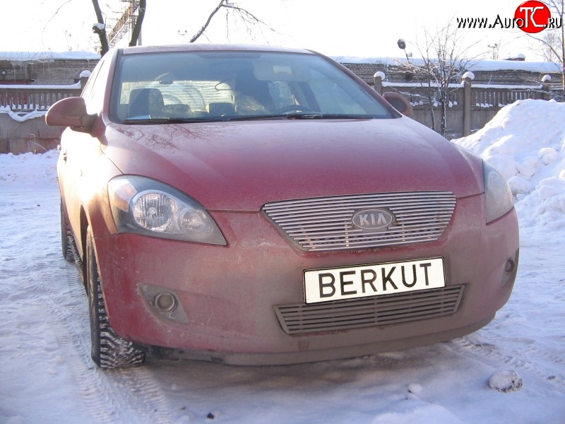 4 799 р. Декоративная вставка решетки радиатора Berkut KIA Ceed 1 ED дорестайлинг, хэтчбэк 5 дв. (2006-2010)  с доставкой в г. Кемерово