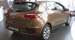 1 599 р. Защитная накладка на задний бампер RA KIA Ceed 2 JD рестайлинг, хэтчбэк (2015-2018)  с доставкой в г. Кемерово. Увеличить фотографию 2