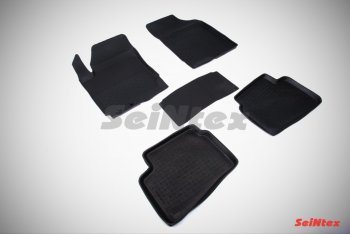 Износостойкие коврики в салон с высоким бортом SeiNtex Premium KIA Ceed  1 ED (2006-2012) дорестайлинг универсал, дорестайлинг, хэтчбэк 5 дв., рестайлинг универсал, рестайлинг, хэтчбэк 5 дв.
