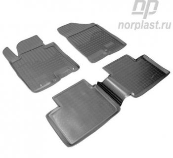 Коврики салонные литьевые Norplast KIA Ceed  1 ED (2010-2012) рестайлинг, хэтчбэк 5 дв.