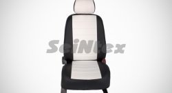 6 999 р. Чехлы для сидений SeiNtex (экокожа, белый цвет)  KIA Ceed  1 ED (2010-2012) рестайлинг, хэтчбэк 5 дв.  с доставкой в г. Кемерово. Увеличить фотографию 2