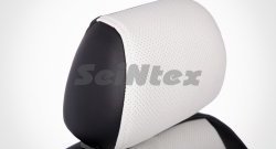 6 999 р. Чехлы для сидений SeiNtex (экокожа, белый цвет)  KIA Ceed  1 ED (2010-2012) рестайлинг, хэтчбэк 5 дв.  с доставкой в г. Кемерово. Увеличить фотографию 3