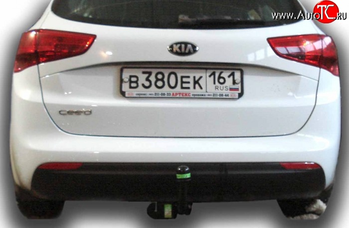 59 999 р. Фаркоп Лидер Плюс KIA Ceed 1 ED рестайлинг, хэтчбэк 5 дв. (2010-2012) (Без электропакета)  с доставкой в г. Кемерово